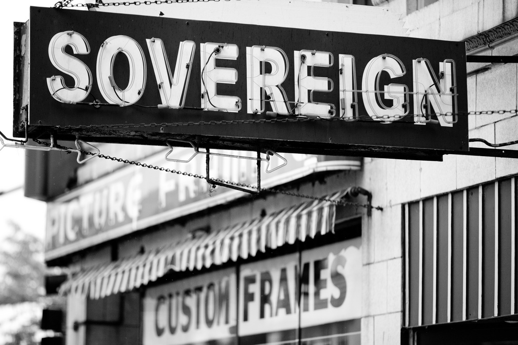 Sovereign; Image by Thomas Hawk, CC BY-NC 2.0